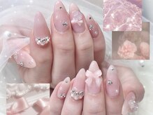 プティネイル 池袋(Puty Nail)/ちゅるピンクネイル　スカルプ