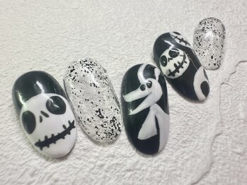 ハロウィンネイル