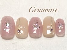 ジェンマーレ 青葉台店(Gemmare)/キラキララインビジューネイル