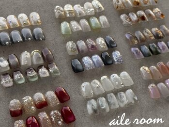 エールルーム 中目黒(aileroom)の写真/22時まで営業◆ファッション感度の優れたニュアンスアートが大人気♪褒められネイルを楽しむならaileroomへ