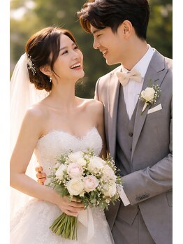 ドルチェ 水戸店(Dolce)の写真/《ドレスに映える白い歯を実現☆》360°どこから見ても美しい口元に!接近ショットの笑顔にも自信が持てる♪