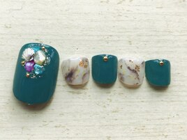 フットネイルアートコース￥7020