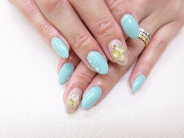 水滴アート×シェルアート￥6980