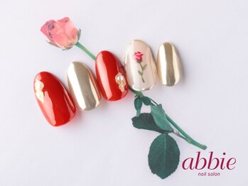 ネイルサロン アビー 宮益坂店(abbie)/一輪薔薇◇¥13783