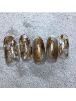 ネイルサロンクリアヴィラ(nail salon clear villa)/simple design ¥7990