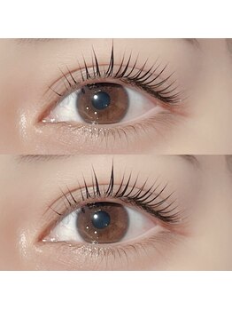 アイモア 岡崎店(eye mor.)/まつ毛パーマ★上下デザイン