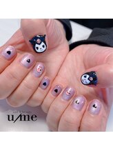 ユーミー(u/me)/クロミちゃんネイル♪