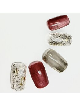 ブリス(Bliss)/12月シンプル定額ネイル