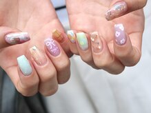 グレースネイルファクトリー(grace'nail factory)/フルオーダー・フィルイン/育爪