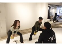 MOXIE GYM/46 名古屋 丸の内の雰囲気（パーソナルトレーニングはペアでのご来店もOK♪お友達と一緒に☆）