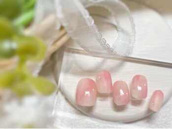 ブレス 仙台駅前本店(BLESS)/ジューシー桃みたい♪