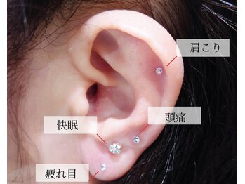 プレイド(PRADE)/耳つぼジュエリー 