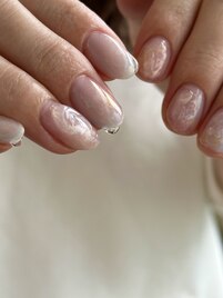 ぷるっと滴る水滴ネイル