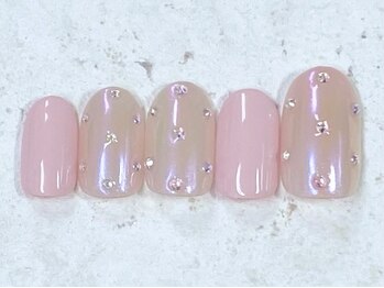 オーロラネイル キラキラネイル