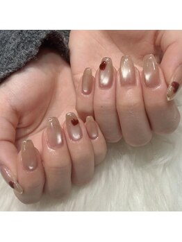 ぷっくりハートｘマグネット