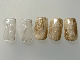 シンプルニュアンスネイル