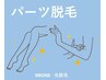 パーツ脱毛 |背中