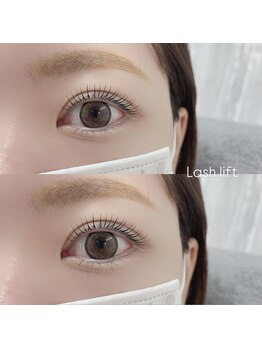 ウィズティ 沖縄市店(with.T)の写真/当店人気メニュー☆まつ毛パーマで、毎日の目元をもっと可愛く、もっとラクに☆