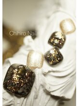 チヒロネイル/ニュアンスフットネイル