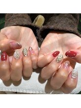 アヤネイルズ アンド アイラッシュ(AYA NAILZ.＆Eyelash)/クリスマスネイル♪