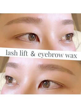 ベル アルブル(bel arbre)/まつ毛パーマ+眉毛ワックス