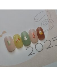2024特別企画　干支ネイル￥9790