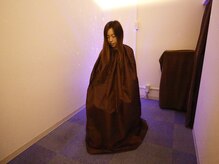 葵の雰囲気（よもぎ蒸しは一人用になります。）