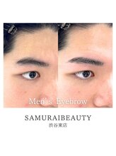 サムライビューティー 渋谷東店(SamuraiBeauty)/目元もメンズ眉毛サロンで