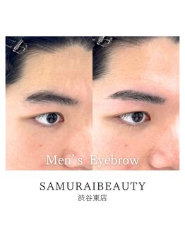 サムライビューティー 渋谷東店(SamuraiBeauty)/目元もメンズ眉毛サロンで