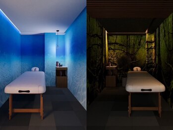 わたげのまにまにの写真/【完全個室】テーマの異なる2種のお部屋（森/海）から気分に合わせて選択可能。"こころ"も"からだ"も整える