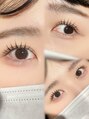 プティットスリール アイラッシュ 栄本店(Petit Sourire Eyelash)&nbsp;しっかり立ち上げつつ、丸みのかる束間まつ毛です！