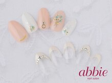 ネイルサロン アビー グランデュオ蒲田店(abbie)/【ブライダルデザイン】￥11550