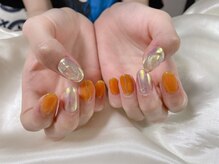 キキネイル 二子玉川(kikinail)/9月定額A オーロラネイル