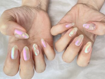 エヌ(N)/オーロラネイル