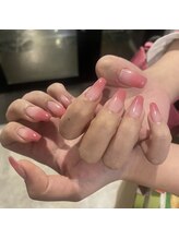 アンダーバーホワイト 大阪上本町店(_WHITE)/妖艶ピンクのグラデーション