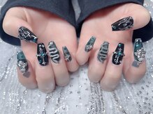 スノーネイルサロン 新宿店(Snow nail salon)/蛇十字架蜘蛛天使クロスハート