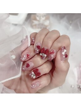 ミス シャーリー(Miss Shirley)/【バレンタインネイル】