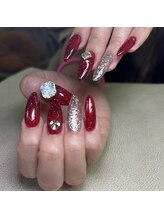 マルネイル(maru nail)/フラッシュラメ、スカルプチュア