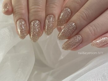 アイヴィー(IVY)/シンプルネイル/ラメ/enoi
