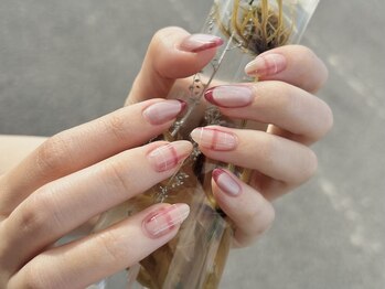 08ネイル(08 nail&school)/秋チェックネイル