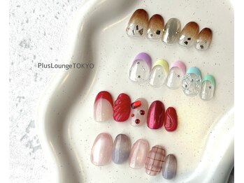 プルースラウンジ トウキョウ(Plus Lounge TOKYO)/11月の定額ネイル★volume¥9900