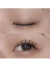 ラクス(Lacus)/まつげパーマ 韓国風/束感仕上げ