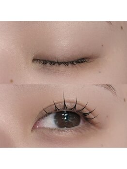 ラクス(Lacus)/まつげパーマ 韓国風/束感仕上げ