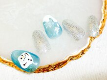 ルアナ(Luana.)/雪だるまネイル