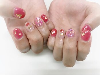 ネイルズ スペース グリッター(NAIL'S SPACE glitter)/シェル&ワイヤーネイル