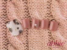 ネイルサロン アビー グランデュオ蒲田店(abbie)/【白べっこうフット】￥10604