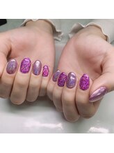 アンドクラッシィ(&classy.)/パープルラメが大人かわいい♪