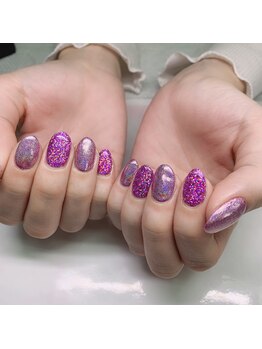 アンドクラッシィ(&classy.)/パープルラメが大人かわいい♪