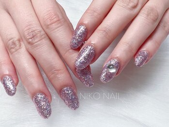 ニコネイル(NIKO NAIL)/ラメワンカラー
