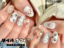 ネイルマフィア 原宿(NAIL MAFIA)/落書きネイル/韓国ネイル